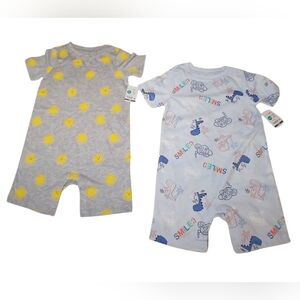 Set of 2 Garanimals Baby Romper Size 24M - NWT